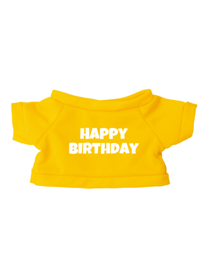 Yellow Mini T-shirts