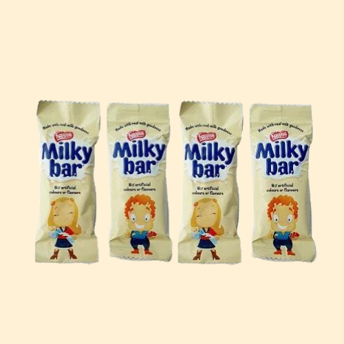 4 Pieces Milky Bar