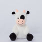 White and black patches Cow plush animal toys gift care package in Australia 