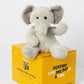 Elephant plush animal toys gift care package in Australia 
