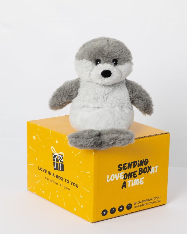 Seal plush animal toys gift care package in Australia 