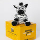 Zebra safari plush animal toys gift care package in Australia 